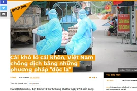 Sputnik apprécie les mesures de réponse au COVID-19 au Vietnam