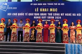 Ouverture de la foire Hanoi Gift Show 2020