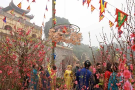 Activités du Têt traditionel à la Cité impériale de Thang Long-Hanoï 
