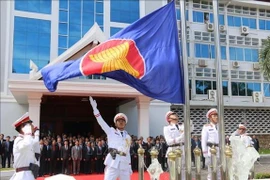 Célébration du 52e anniversaire de la fondation de l’ASEAN en Indonésie