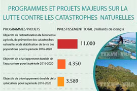 PROGRAMMES ET PROJETS MAJEURS SUR LA LUTTE CONTRE LES CATASTROPHES NATURELLES