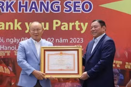 L'entraîneur Park Hang-seo à l'honneur