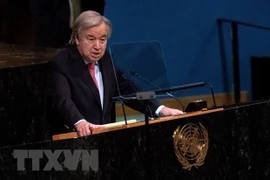 Le secrétaire général de l'ONU António Guterres en visite officielle au Vietnam