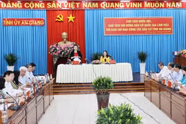 Élections législatives: la présidente de l’AN travaille à An Giang