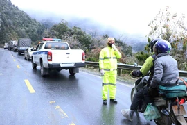 Chutes de neige dans la province de Lao Cai