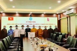 La Sangha bouddhiste du Vietnam au chevet du peuple népalais dans sa lutte anti-COVID-19