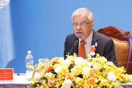 Le coordonnateur résident de l’ONU honoré pour ses contributions à la protection de l’environnement 