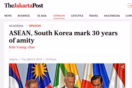 Le Jakarta Post salue les relations ASEAN-République de Corée