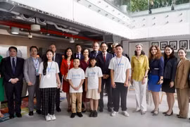 Des participants à la célébration de la Journée internationale du jeu au Vietnam. Photo: VNA