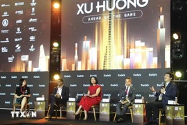 Des participant au forum d'affaires organisé par Forbes Vietnam. Photo: VNA
