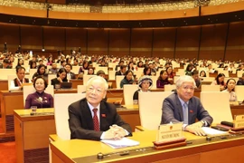 Le secrétaire général Nguyen Phu Trong, député du peuple 