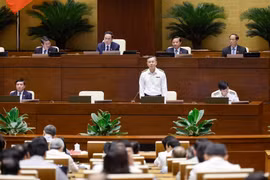 l’Auditeur général d’État, Ngo Van Tuan, à la séance de questions au gouvernement du 5 juin dans le cadre de la 7e session de la 15e Assemblée nationale. Photo: VNA