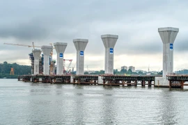 80% des travaux du projet du RTS, reliant Singapour et l'État de Johor, dans le sud de la Malaisie, ont été achevés. Photo: MRT Corp