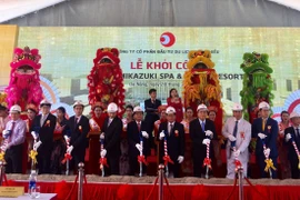 Mise en chantier d'une zone touristique de 100 millions de dollars