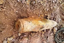 Deux bombes datant de la guerre du Vietnam découvertes à Quang Tri