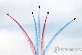 Cérémonie de bienvenue à Busan pour le Sommet spécial République de Corée – ASEAN
