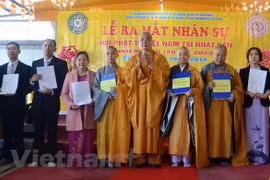 L'Association des bouddhistes du Vietnam au Japon lance ses conseils pour le 2e mandat 2018-2023