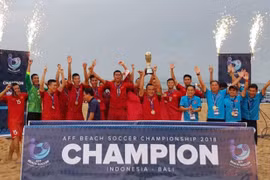 Le Vietnam remporte le Championnat de football de plage de l’ASEAN
