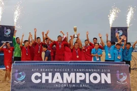 Le Vietnam remporte le Championnat de football de plage de l’ASEAN