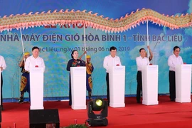 Mise en chantier de la centrale éolienne de Hoa Binh 1 à Bac Lieu