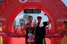 Un Australien sacré champion du triathlon IPPGroup Challenge Vietnam 2019