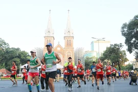 Près de 13.000 coureurs au marathon international Techcombank de Hô Chi Minh-Ville 2019