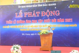 Bac Giang : Lancement de la Semaine de l'apprentissage tout au long de la vie 2021