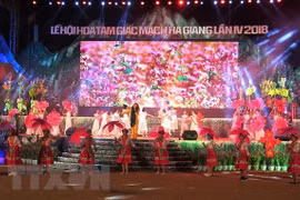 Ouverture de la fête des fleurs de sarrasin sur le plateau rocheux de Dông Van