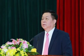 Le nouveau président de la Commission centrale de la sensibilisation et de l'éducation du Parti