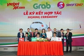 Vietjet, Swift247 et Grab coopèrent pour développer un service de livraison rapide