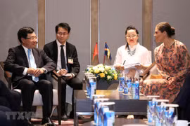 Le vice-PM et ministre des AE rencontre la princesse héritière de Suède