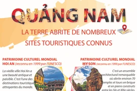 Quang Nam, la terre abrite de nombreux sites touristiques connus