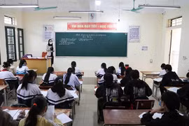 Retour à l'école des collégiens et lycéens de Hanoï prévu après le Têt