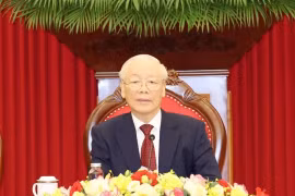 Le Secrétaire général du Parti communiste du Vietnam, Nguyen Phu Trong. Photo : VNA