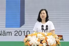 La ministre de la Santé Dao Hong Lan. Photo : VNA