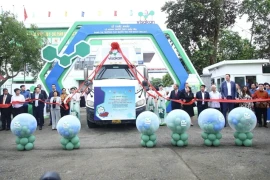 L'entreprise de Bac Ninh exporte le premier lot de médicaments vétérinaires vers le marché Halal. Photo . VNA