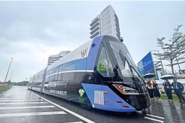 La Malaisie met en service à titre expérimental un véhicule autonome fonctionnant à l'hydrogène pouvant accueillir jusqu'à 300 personnes. Photo : The Stars