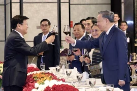 La visite du président Tô Lâm largement couverte par la presse lao