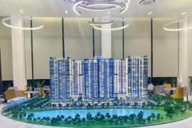 Modèle physique du projet LDG Sky Apartment. (Photo : vinhomecitys.com)