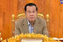 Le président du Sénat cambodgien Hun Sen (Source : https://www.khmertimeskh.com)