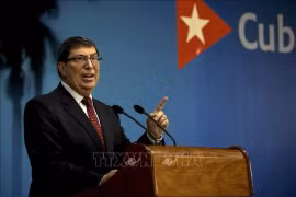 Le ministre cubain des Affaires étrangères Bruno Rodríguez. Photo : AFP/VNA