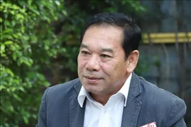 Vanxay Tavinyan, vice-président de la Commission centrale de propagande et d’éducation du Parti révolutionnaire populaire lao (LPRP) et rédacteur en chef du journal Pasaxon. Photo : VNA