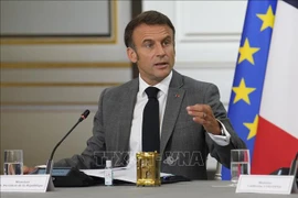 Le président français Emmanuel Macron. Photo : VNA