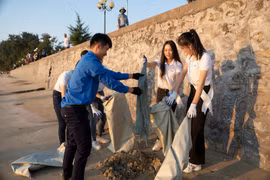 Les candidates de Miss Sea Island Vietnam 2022 s'unissent pour protéger l'environnement