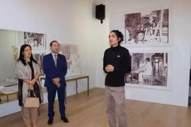 Le peintre belgo-vietnamien trouve ses racines à travers la peinture