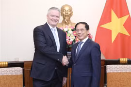 Le ministre des AE Bui Thanh Son reçoit le secrétaire général de l'OCDE