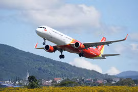Vietjet effectue son premier vol international de l'année 2022