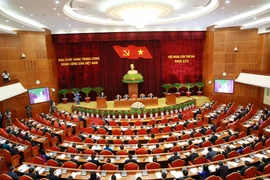 Première journée de travail du 3e Plénum du Comité central du Parti