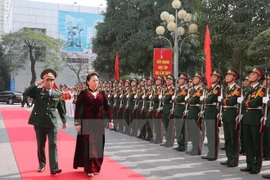 La présidente de l’AN travaille avec le commandement de la capitale