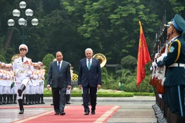 Le Premier ministre turc Binali Yildirim termine sa visite au Vietnam